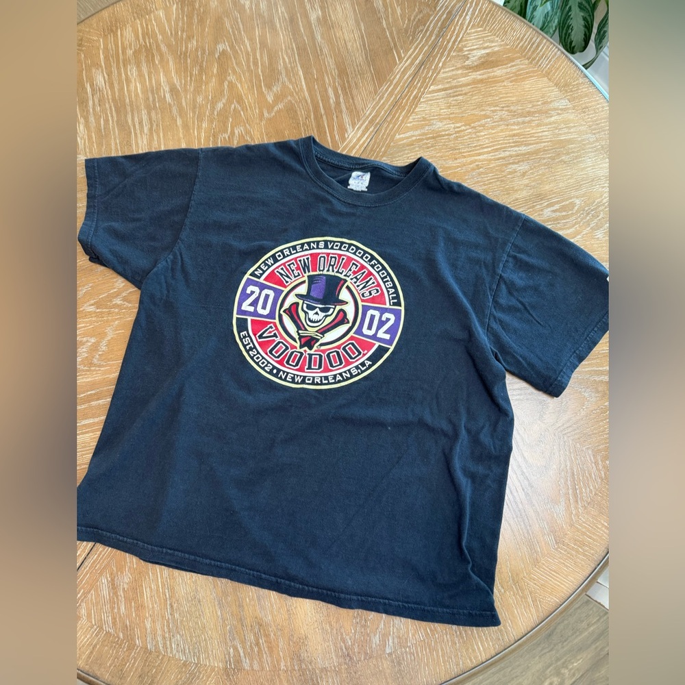 New Orleans Voodoo football Black T-Shirt